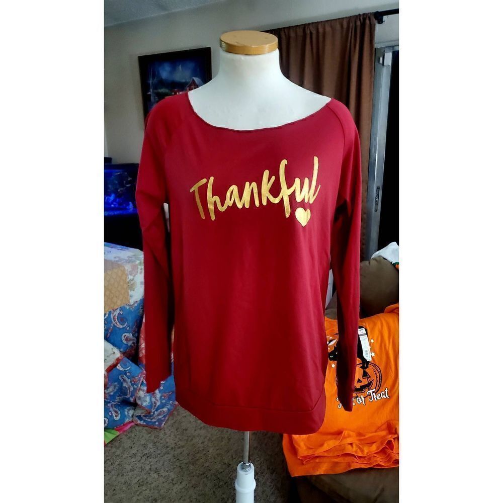 CHIC ME THANKFUL OFF THE SHOULDER TOP